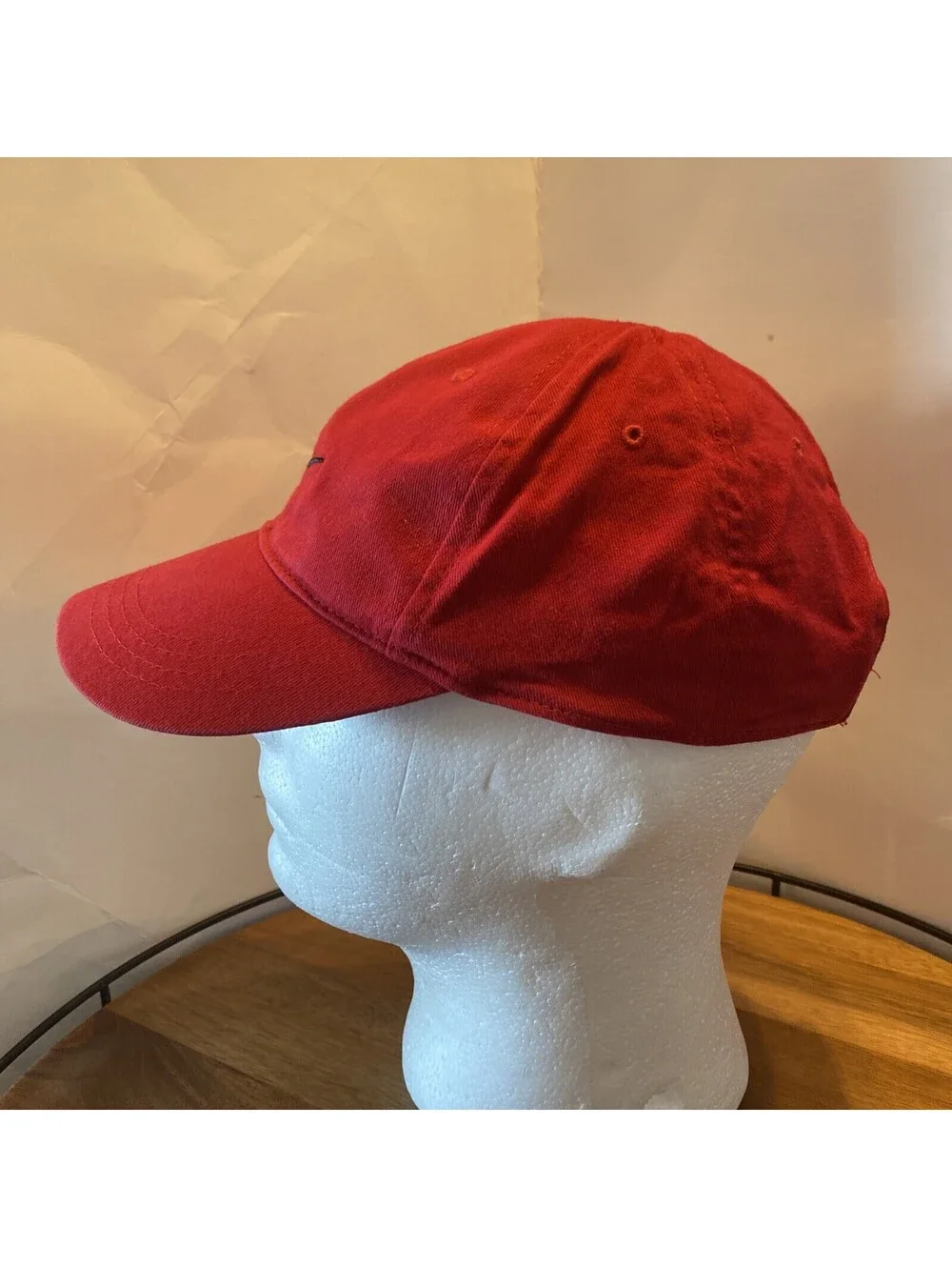 Nike Swoosh Size 4-7 Childs Red Baseball Cap Hat
